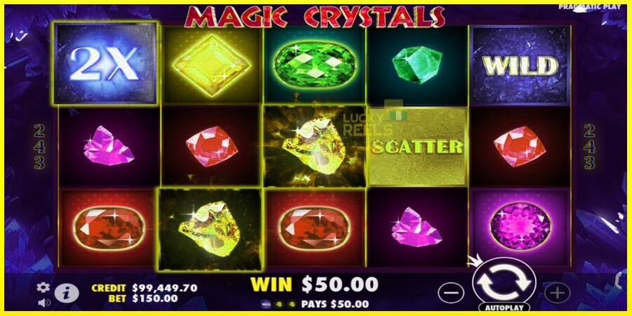 Magic Crystals מכונת משחק לכסף, תְמוּנָה 3