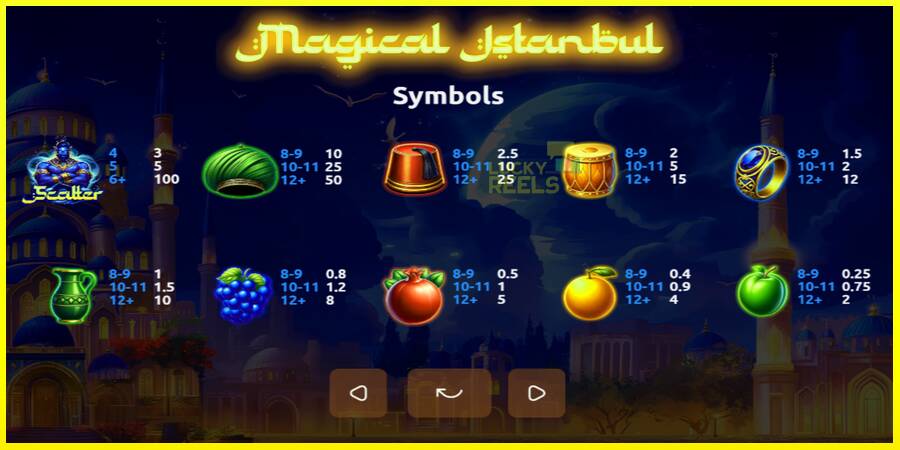 Magical Istanbul מכונת משחק לכסף, תְמוּנָה 4