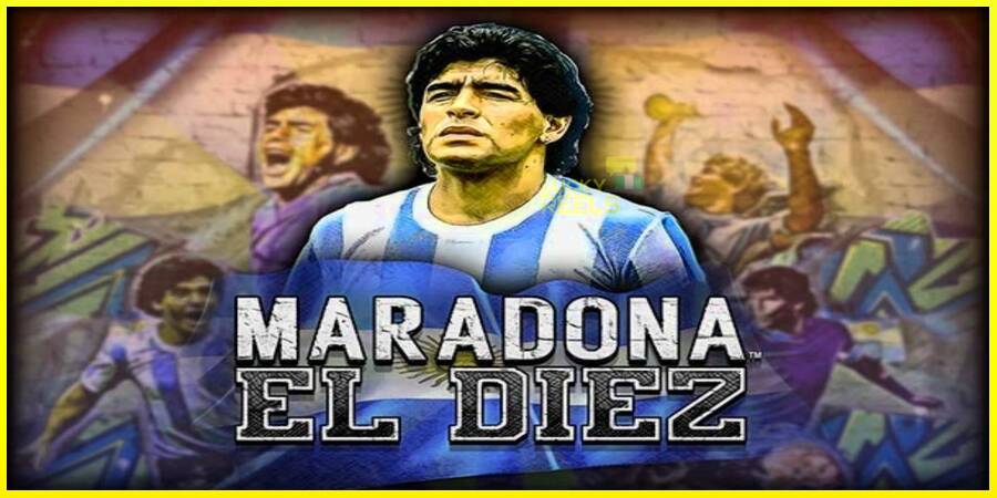 Maradona El Diez מכונת משחק לכסף, תְמוּנָה 1