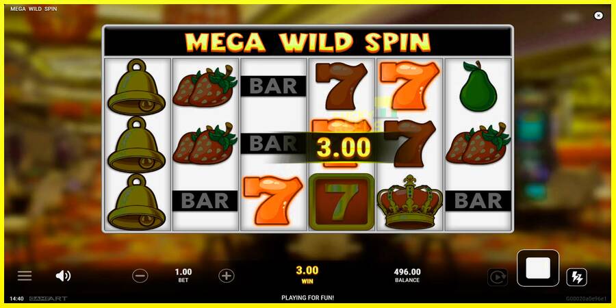 Mega Wild Spin מכונת משחק לכסף, תְמוּנָה 2