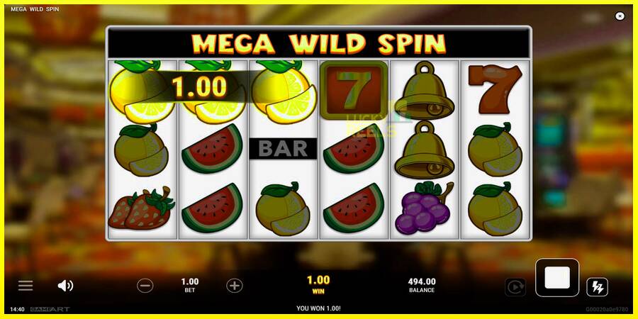 Mega Wild Spin מכונת משחק לכסף, תְמוּנָה 5