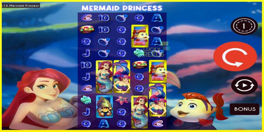 Mermaid Princess מכונת משחק לכסף, תְמוּנָה 2