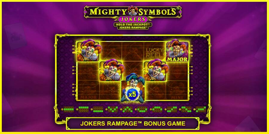 Mighty Symbols: Jokers מכונת משחק לכסף, תְמוּנָה 1