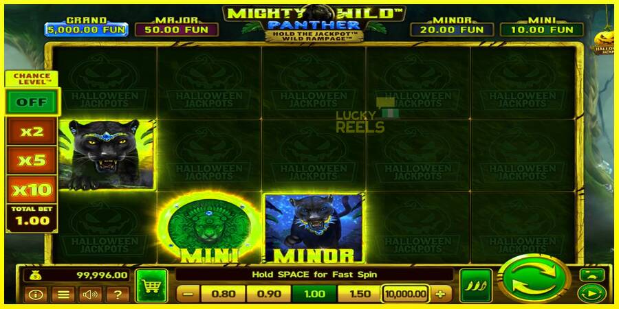 Mighty Wild: Panther Grand Diamond Edition Halloween Jackpots מכונת משחק לכסף, תְמוּנָה 2