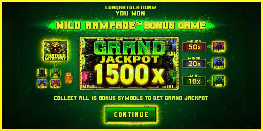 Mighty Wild: Panther Grand Gold Edition Halloween Jackpots מכונת משחק לכסף, תְמוּנָה 3