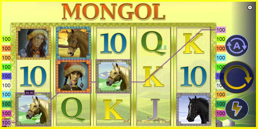 Mongol מכונת משחק לכסף, תְמוּנָה 3