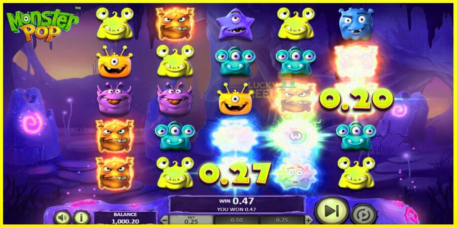 Monster Pop מכונת משחק לכסף, תְמוּנָה 3