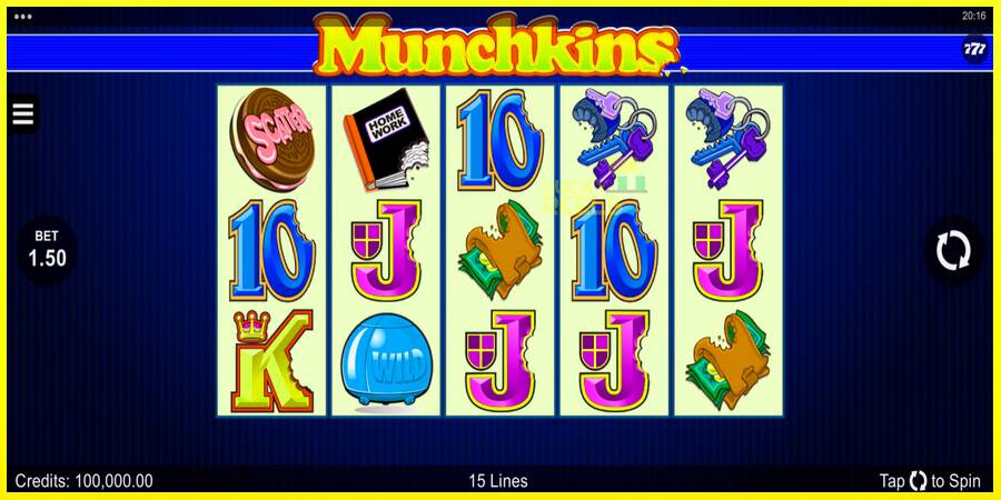 Munchkins מכונת משחק לכסף, תְמוּנָה 1