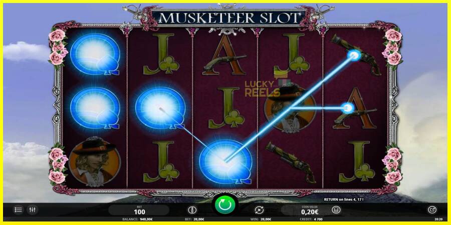 Musketeer Slot מכונת משחק לכסף, תְמוּנָה 3