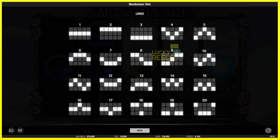 Musketeer Slot מכונת משחק לכסף, תְמוּנָה 7