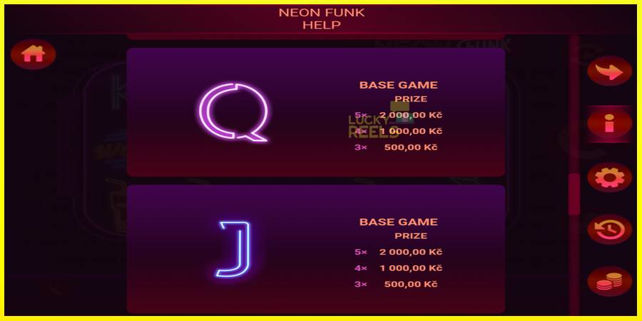 Neon Funk מכונת משחק לכסף, תְמוּנָה 5