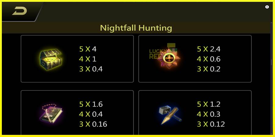 Nightfall Hunting מכונת משחק לכסף, תְמוּנָה 5