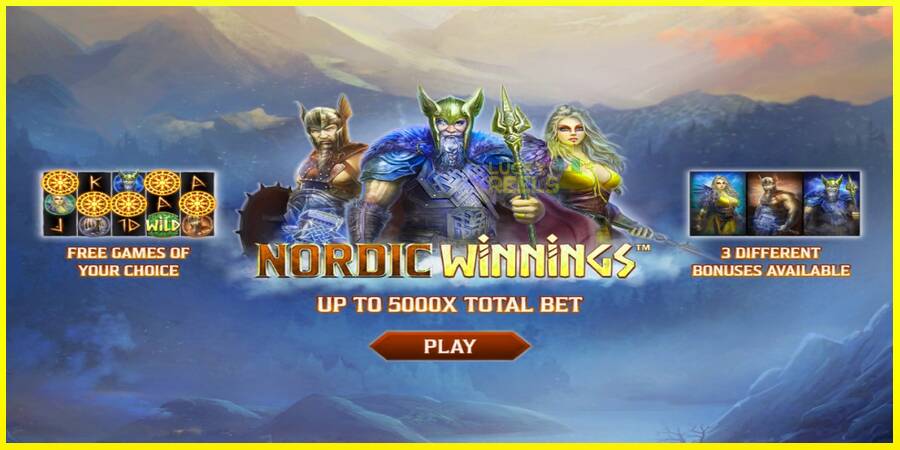 Nordic Winnings מכונת משחק לכסף, תְמוּנָה 1