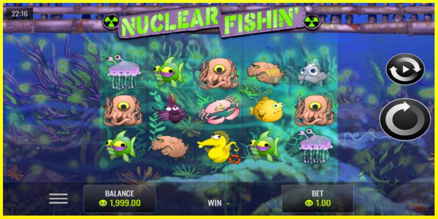 Nuclear Fishin’ מכונת משחק לכסף, תְמוּנָה 1