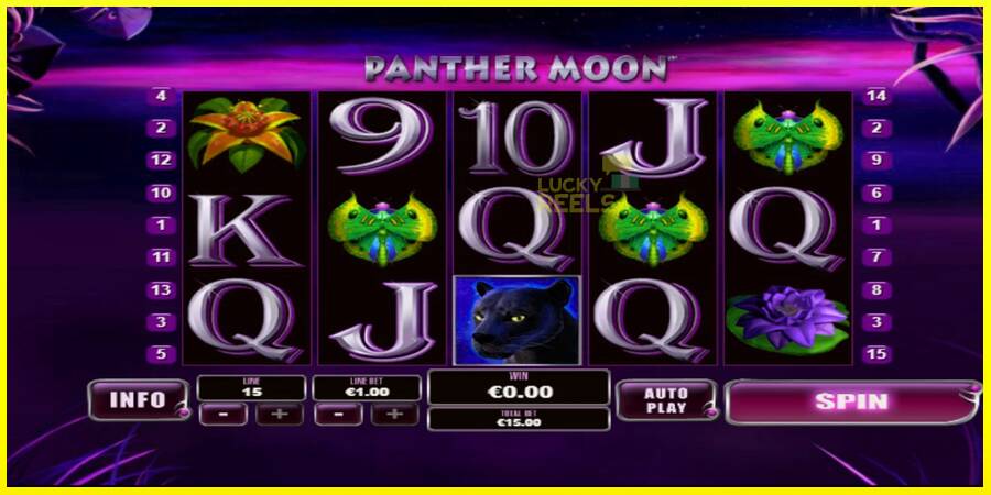 Panther Moon מכונת משחק לכסף, תְמוּנָה 1