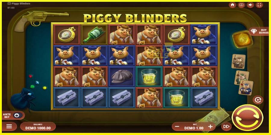 Piggy Blinders מכונת משחק לכסף, תְמוּנָה 1