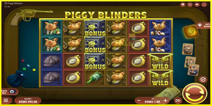 Piggy Blinders מכונת משחק לכסף, תְמוּנָה 3