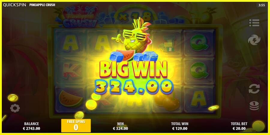 Pineapple Crush מכונת משחק לכסף, תְמוּנָה 5