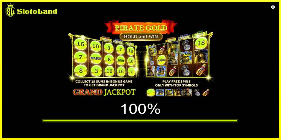 Pirate Gold Hold and Win מכונת משחק לכסף, תְמוּנָה 1