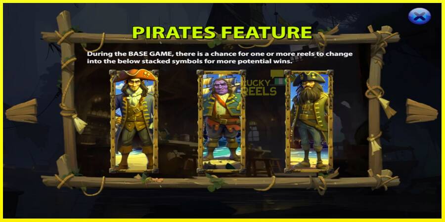 Pirates Treasure Quest מכונת משחק לכסף, תְמוּנָה 5