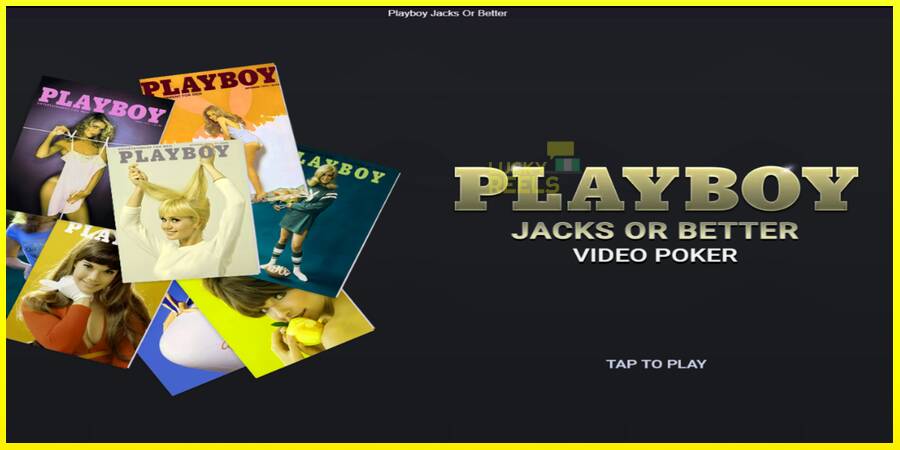 Playboy Jacks or Better מכונת משחק לכסף, תְמוּנָה 1