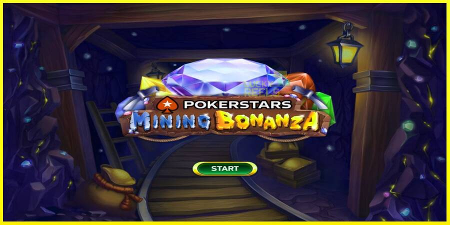 Pokerstars Mining Bonanza מכונת משחק לכסף, תְמוּנָה 1