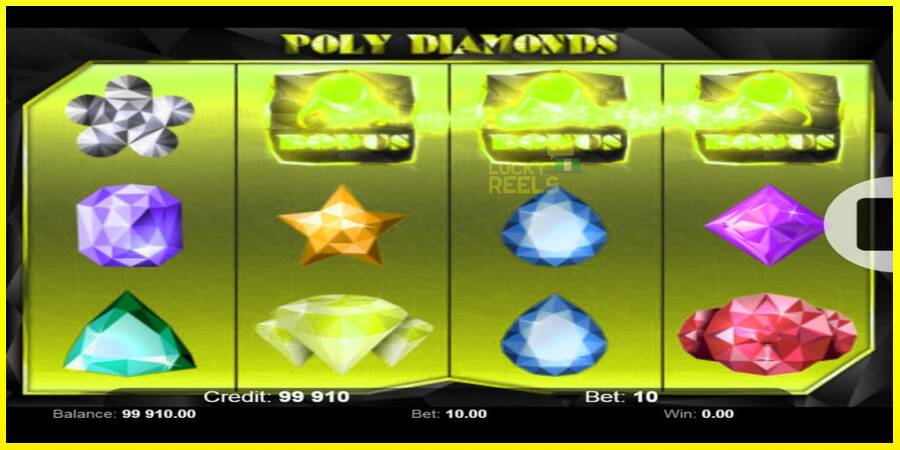 Poly Diamonds מכונת משחק לכסף, תְמוּנָה 3