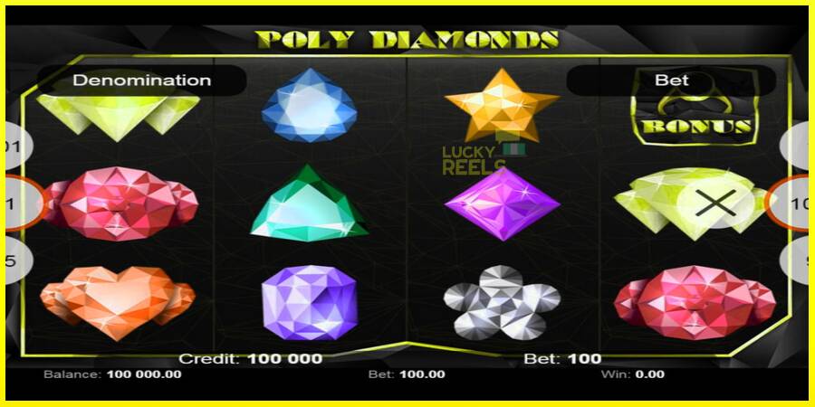 Poly Diamonds מכונת משחק לכסף, תְמוּנָה 7