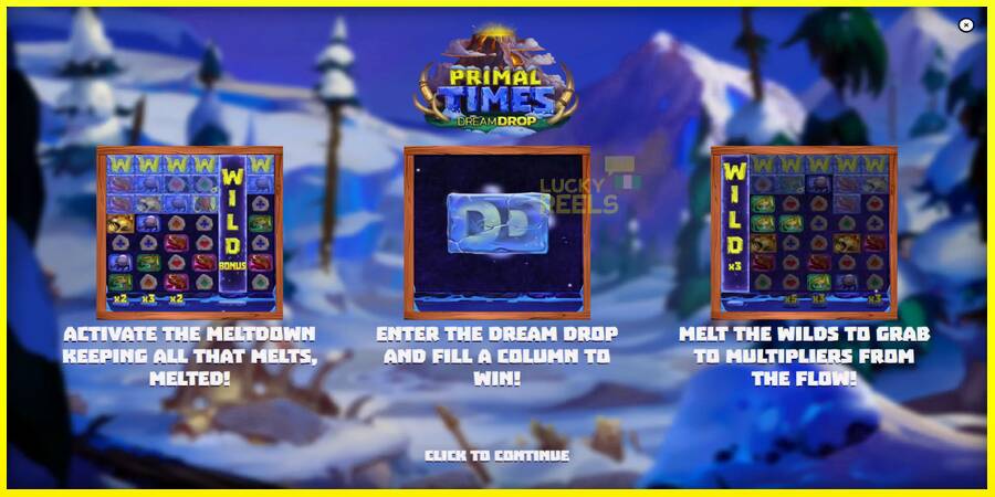 Primal Times Dream Drop מכונת משחק לכסף, תְמוּנָה 1