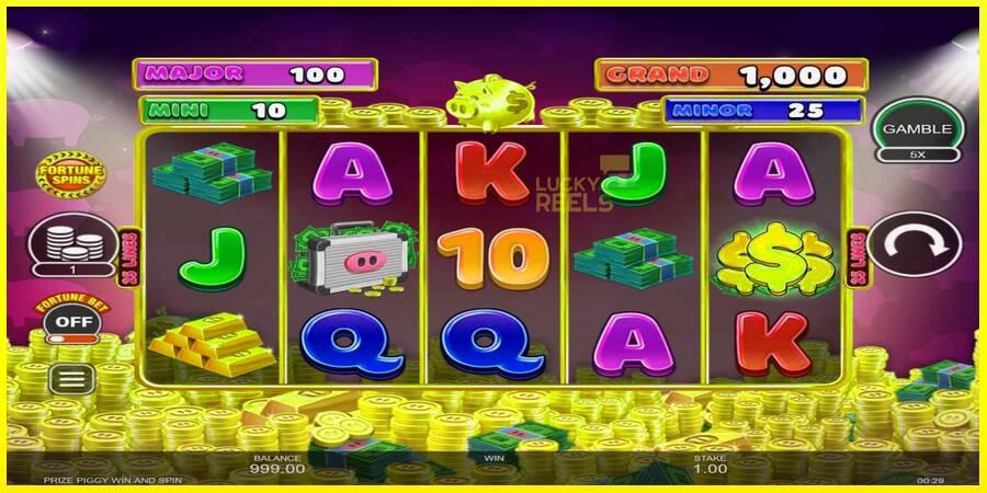 Prize Piggy Win & Spin מכונת משחק לכסף, תְמוּנָה 2