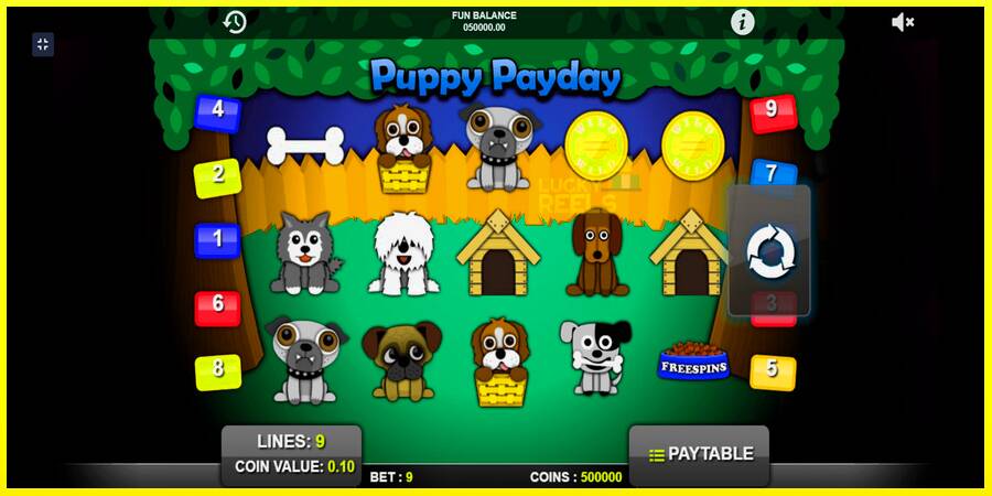 Puppy Payday מכונת משחק לכסף, תְמוּנָה 1