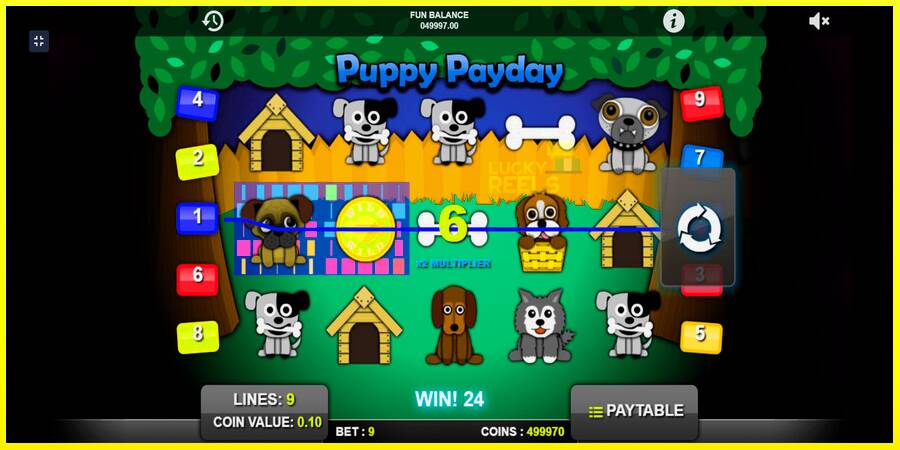 Puppy Payday מכונת משחק לכסף, תְמוּנָה 4