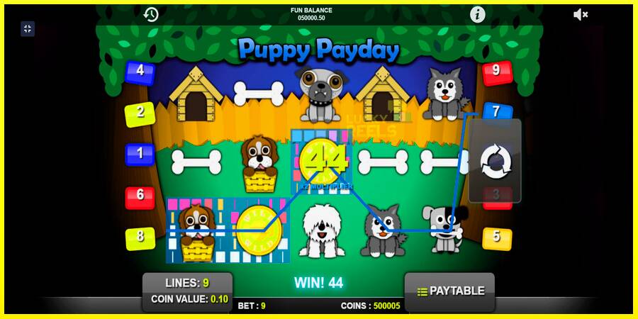 Puppy Payday מכונת משחק לכסף, תְמוּנָה 5