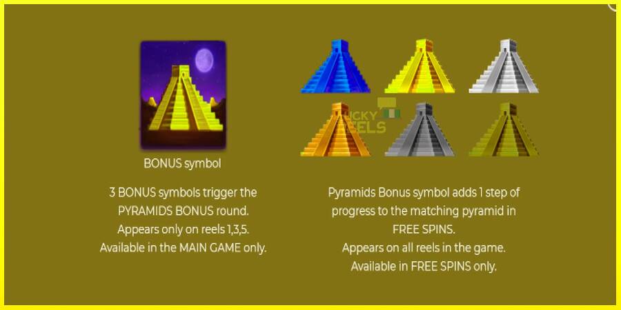 Pyramids Deluxe מכונת משחק לכסף, תְמוּנָה 5