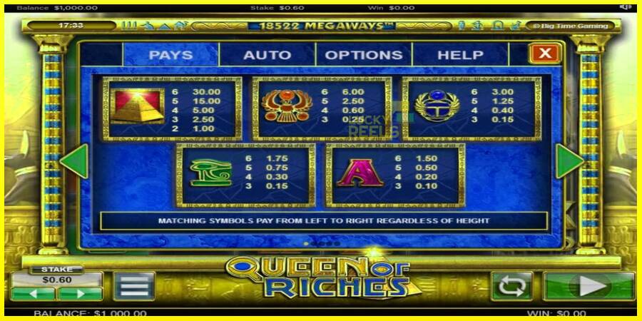 Queen of Riches מכונת משחק לכסף, תְמוּנָה 5