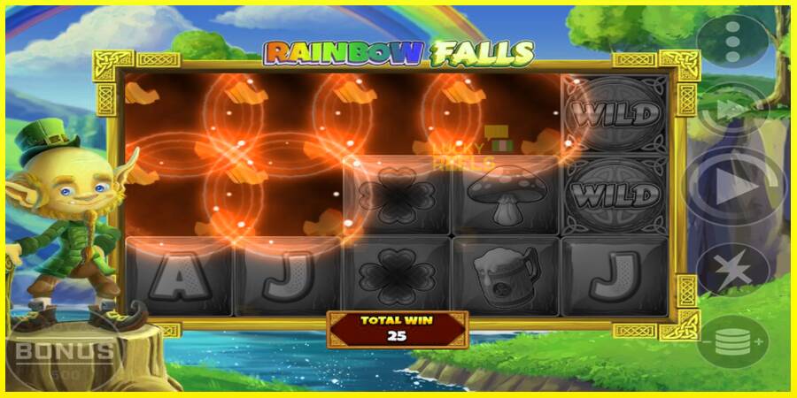 Rainbow Falls מכונת משחק לכסף, תְמוּנָה 2