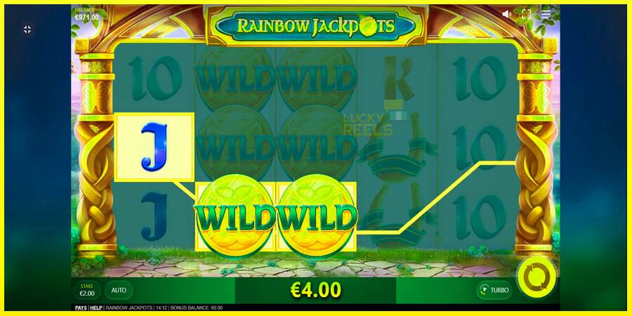 Rainbow Jackpots מכונת משחק לכסף, תְמוּנָה 5