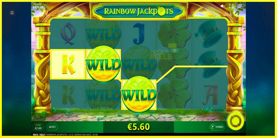 Rainbow Jackpots מכונת משחק לכסף, תְמוּנָה 6