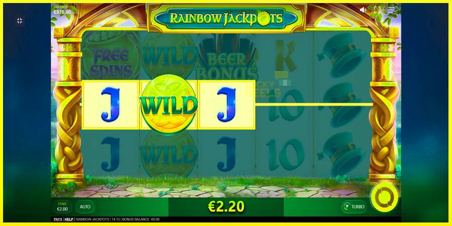 Rainbow Jackpots מכונת משחק לכסף, תְמוּנָה 7