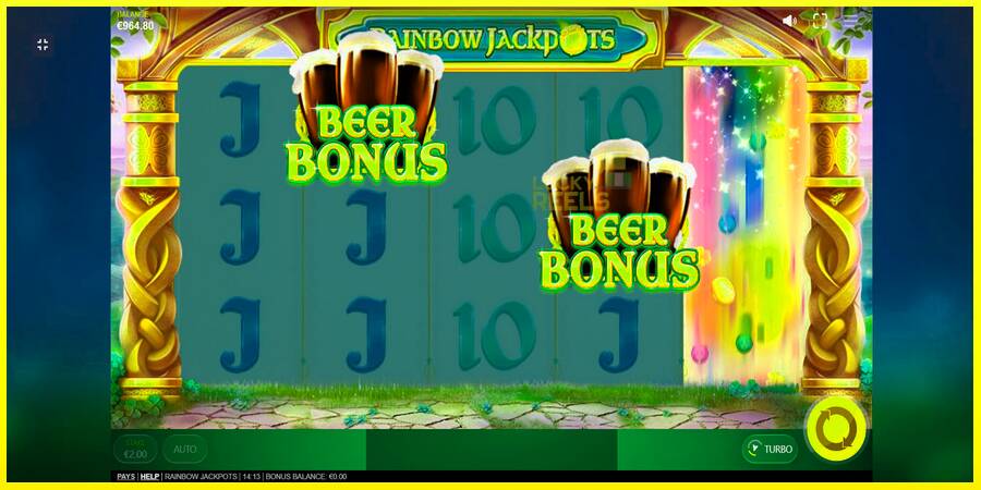 Rainbow Jackpots מכונת משחק לכסף, תְמוּנָה 8