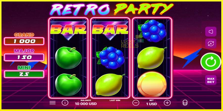 Retro Party מכונת משחק לכסף, תְמוּנָה 1