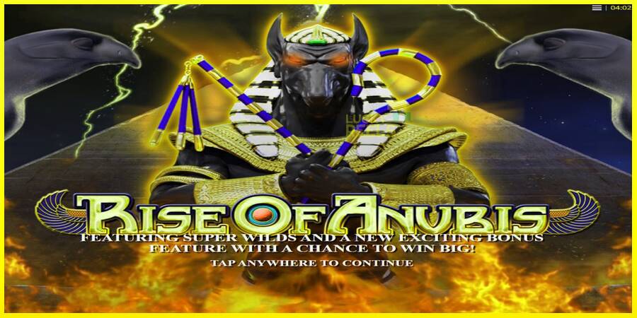 Rise of Anubis מכונת משחק לכסף, תְמוּנָה 1