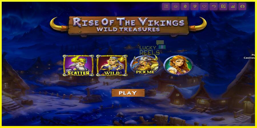 Rise of The Vikings - Wild Treasures מכונת משחק לכסף, תְמוּנָה 1