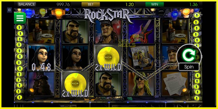 Rockstar מכונת משחק לכסף, תְמוּנָה 3