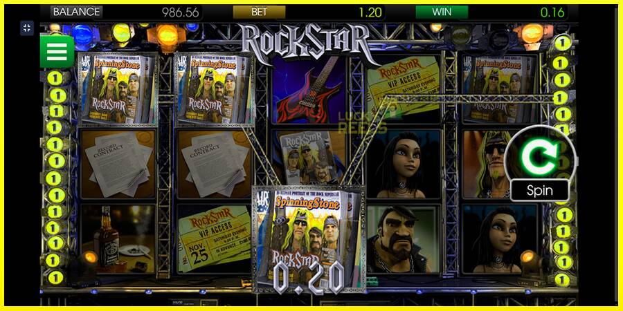 Rockstar מכונת משחק לכסף, תְמוּנָה 4