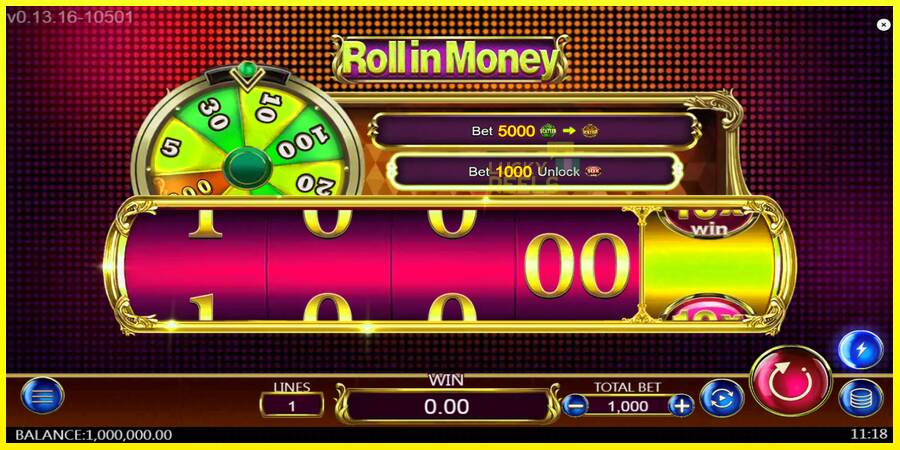 Roll in Money מכונת משחק לכסף, תְמוּנָה 2