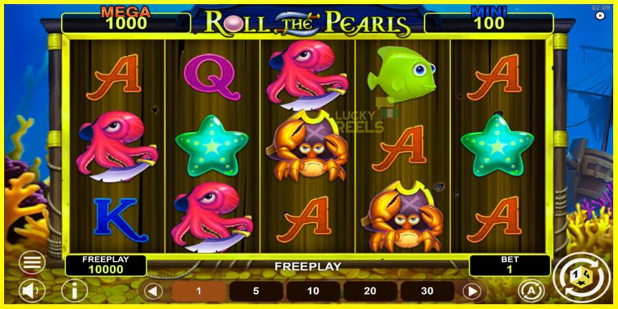 Roll The Pearls Hold & Win מכונת משחק לכסף, תְמוּנָה 2