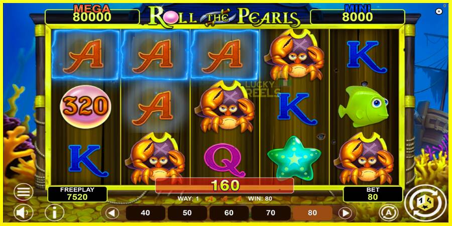 Roll The Pearls Hold & Win מכונת משחק לכסף, תְמוּנָה 4