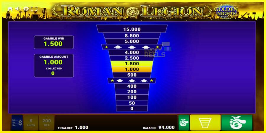 Roman Legion Golden Nights מכונת משחק לכסף, תְמוּנָה 3