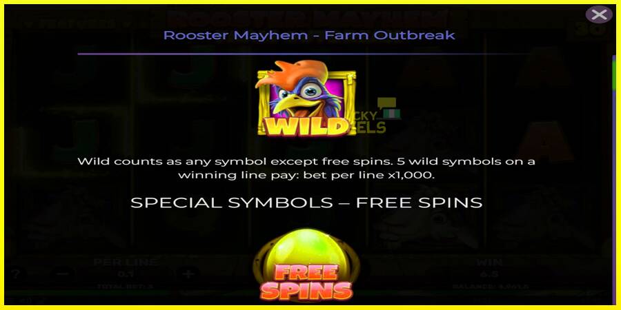 Rooster Mayhem Farm Outbreak מכונת משחק לכסף, תְמוּנָה 4